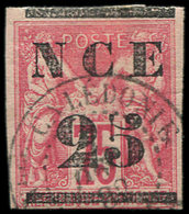 NOUVELLE CALEDONIE 5 : 25 Sur 75c. Rose, Obl., TB - Used Stamps