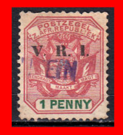SUID AFRICA SELLO AÑO 1900 1 PENNY SUDÁFRICA TRANSVAAL - Officials