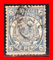 SUID AFRICA SELLO AÑO 1900 6 PENNY SUDÁFRICA TRANSVAAL - Timbres De Service