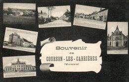 - Souvenir De COURSON Les CARRIERES - Multivues   -11928- - Courson-les-Carrières