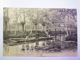 BAUGY  (Cher)  :  La  PASSERELLE  Des  GRANDS FOSSES   1908   XXXX - Baugy