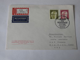 Germany Lufthansa First Flight Cover 1975 - Sonstige & Ohne Zuordnung