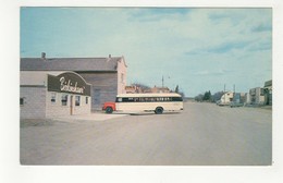 RAPID CITY, Manitoba, Canada,  Main Street & Stores, "Roadside Canada" Bus, 1960's Chrome Postcard - Other & Unclassified