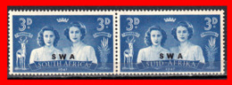 AFRICA SUID AND SOUTH AFRICA / PAIR STAMP AÑO 1947 - Oficiales