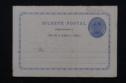 BRÉSIL - Entier Postal  Non écrit , Cachets Au Verso - L 21428 - Postal Stationery