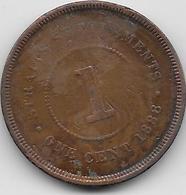Malacca - 1 Cent - 1888 - Autres – Asie