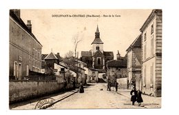 D 52 DOULEVANT LE CHATEAU . Rue De La Gare . Animée - Doulevant-le-Château