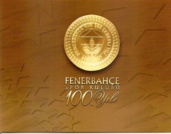 TURKEY, 2007, Booklet 16,  100 Years Fenerbahce, Mi MH2 - Booklets