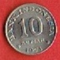 INDONESIA  # 10 RUPIAH FROM 1971 - Indonesia