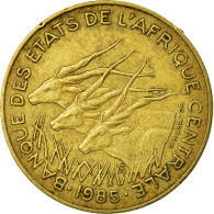 Monnaie, États De L'Afrique Centrale, 10 Francs, 1985, Paris, TTB - Repubblica Centroafricana