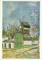 AK Gemälde Maurice Utrillo - Le Moulin De La Galette - Farbkarte #2498 - Utrillo