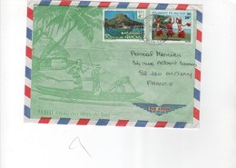 Polynésie FrançaiseS/Lettre Pour  La Corse N° 138-168 - Lettres & Documents