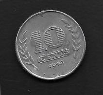 Pays Bas - 10 Cent - 1942 - 2.5 Centavos