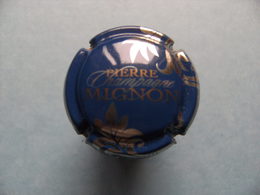 Capsule Champagne - Pierre Mignon Le Breuil - Feuilles (argent&bleu) - Mignon, Pierre