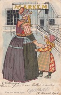 SHEPHEARD  FEMME ET ENFANTS COSTUMED PAYS BAS "MARKEN" -1906 Utig.Jos. NUSS Amsterdam(lot Pat 42) - Shepheard