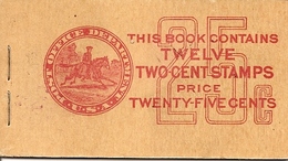 UNITED STATES (USA), 1927, Booklet 80, 25c, Michel 0-44F - ...-1940