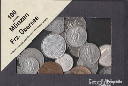 Frankreich 100 Gramm Münzkiloware Französische Überseegebiete - Vrac - Monnaies