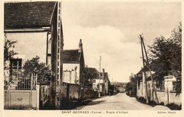 - St GEORGES Sur BAULCHE -  La Route D'Aillant   -12274- - Saint Georges Sur Baulche