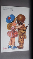 4 Cartes LECLERCQ Ww2 Militaire Humour - Leclerc