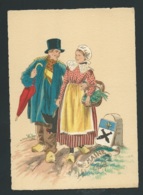Les Costumes Dans Les  Provinces Françaises    , Maine     , Illustration   Naudy   - Gaf22 - Naudy