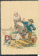 Les Costumes Dans Les  Provinces Françaises  ,  Touraine  , Illustration   Naudy   - Gaf30 - Naudy