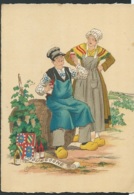 Les Costumes Dans Les  Provinces Françaises , Guyenne ,  Bourgogne    , Illustration   Naudy   - Gaf46 - Naudy