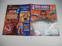 MARVEL SUPER HEROES  COLLECTION OFFICIEL AVEC POSTER AU CENTRE  N°3 DOCTEUR OCTOPUS  TBE C1 - Strange