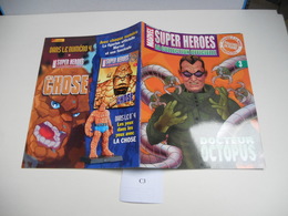 MARVEL SUPER HEROES  COLLECTION OFFICIEL AVEC POSTER AU CENTRE  N°3 DOCTEUR OCTOPUS  TBE C3 - Strange