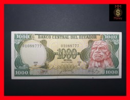 ECUADOR 1.000 1000 Sucres 8.6.1988 P.125 UNC  Serial  IZ - Equateur