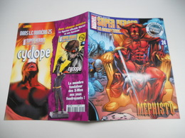 FASCICULE FIGURINE MARVEL AVEC POSTER ATTACHER AU CENTRE N°24 MEPHISTO TBE - Strange