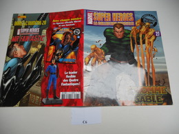 FASCICULE FIGURINE MARVEL AVEC POSTER ATTACHER AU CENTRE N°27 L'HOMME SABLE C6 - Strange