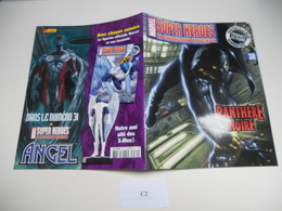 FASCICULE FIGURINE MARVEL AVEC POSTER ATTACHER AU CENTRE N°30 LA PANTHERE NOIRE TBE - Strange