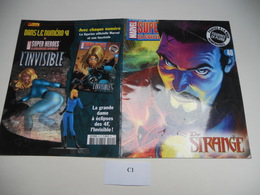 FASCICULE FIGURINE MARVEL AVEC POSTER ATTACHER AU CENTRE N°40 DR STRANGE C1 - Strange