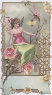 Chromos - Découpi - Ange Sur Roses - Insecte Abeille Papillon - Lanterne - Chicorée Bériot à Lille La Belle Jardinière - Angeles