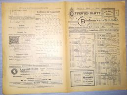 ILLUSTRATED STAMP JOURNAL-ILLUSTRIERTES BRIEFMARKEN JOURNAL MAGAZINE PRICE LIST, LEIPZIG, NR 3, 1900, GERMANY - Duits (tot 1940)