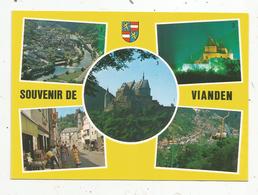 Cp, Luxembourg , Souvenir De VIANDEN , Multi Vues, écrite - Vianden