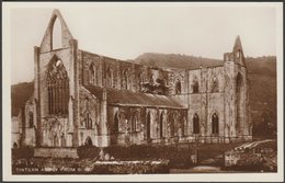 Tintern Abbey From South West, Monmouthshire, C.1930s - RP Postcard - Monmouthshire