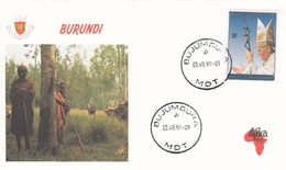 FDC BURUNDI 1715,popes (f) - Otros & Sin Clasificación