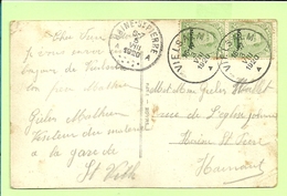 BZ 65 (opdruk MALMEDY)  Stempel VIELSALM !!! (Rare Niet Oostkanton-stempel !!)  (2569) - OC55/105 Eupen & Malmédy