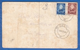 Rumänien; 1949; Brief Mit Inhalt; Stempel Sulina, Cernatul Und Brasov - Covers & Documents