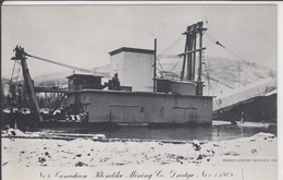 YOUKON  CANADIAN KLONDIKE MINING CO  GOLD DREDGE - Yukon