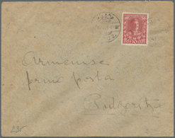 Albanien: 1912, An Envelope Addressed To PODGORICA, Bearing Montenegrian 10p Rose-carmine (SG 144) O - Albanie