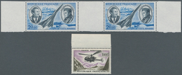 Frankreich: 1947, Airmail Stamp To The Universal Postal Congress 500 Fr. Grey-green In The Pair Of G - Lettres & Documents
