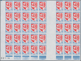 Frankreich: 1966, Coat Of Arms Definitives Set Of Two 0.05fr. ‚Auch (Gers)‘ And 0.25fr. ‚Mont-de-Mar - Lettres & Documents