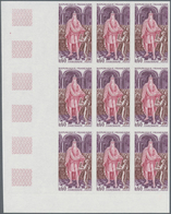 Frankreich: 1966, French History Complete Set Of Three 0.40fr. Chlodwig I. + Bishop Remigius, 0.40fr - Lettres & Documents