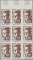 Frankreich: 1967, Prominent Persons Complete Set Of Four 0.30+0.10fr. Pierre Caron De Beaumarchais, - Lettres & Documents