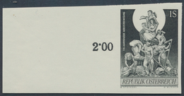 Österreich: 1964. Arbeiterbewegung, 100 Jahre. UNGEZÄHNT, Mit überbreitem Rand Links. Postfrisch. (A - Neufs