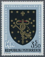 Österreich: 1971. Kongreß Der Intl. Handelskammer "Gremiumwappen Der Großhändler Um 1900" Mit Abart - Neufs