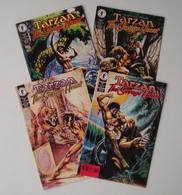 Tarzan - The Savage Heart - #1 2 3 4 - Full Series - Dark Horse Comics - In English - Mike Grell & Chris Schenck - 1999 - Other Publishers