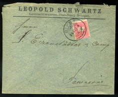 SIPET 1896. Krajcáros, Céges Levél Temesvárra Küldve  /  1896 Kr Corp. Letter To Temesvár - Gebruikt